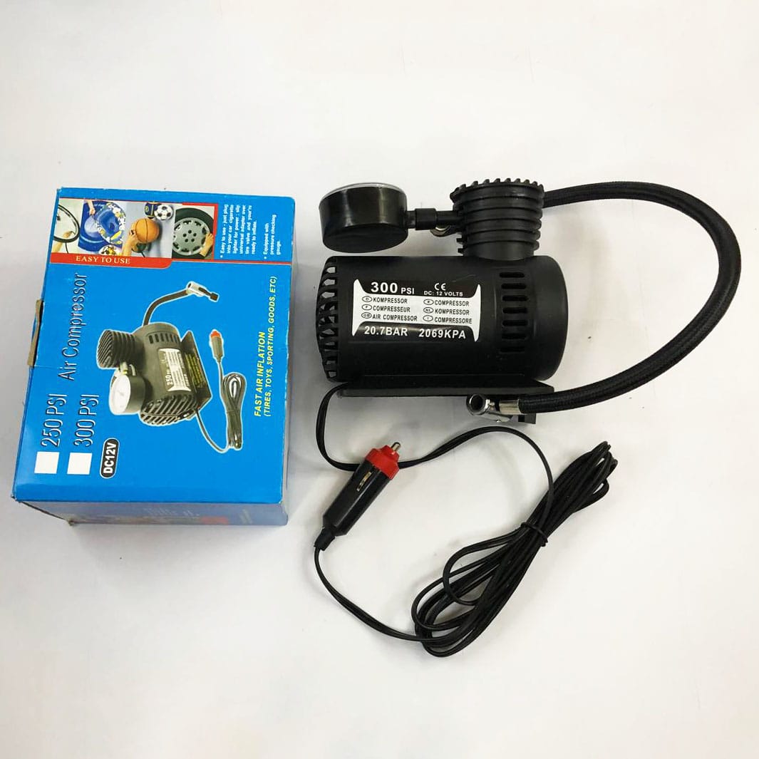 Автомобільний компресор Air Pump Ji030 12V з манометром 300 PSI фото 12