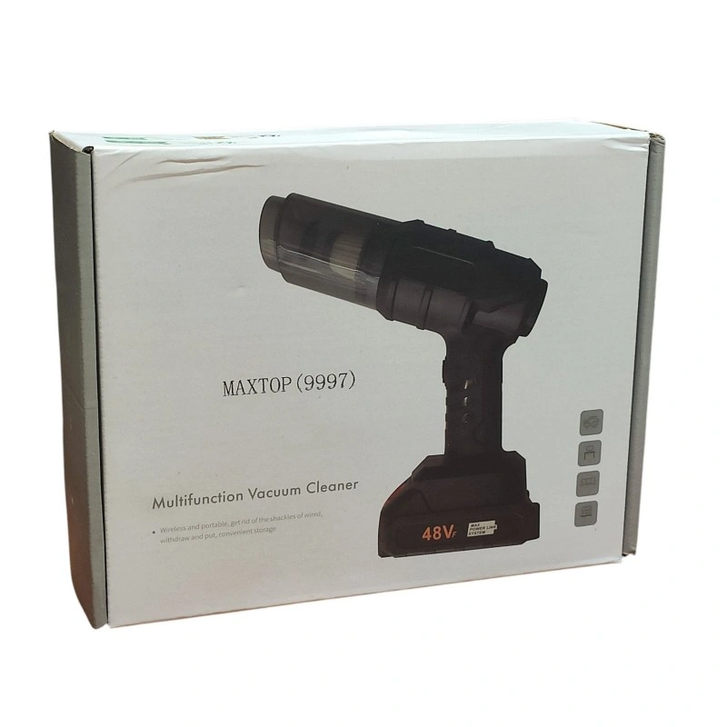 Автомобільний акумуляторний пилосос Dust Collector Maxtop 9997, 1 акумулятор, чорний фото 4