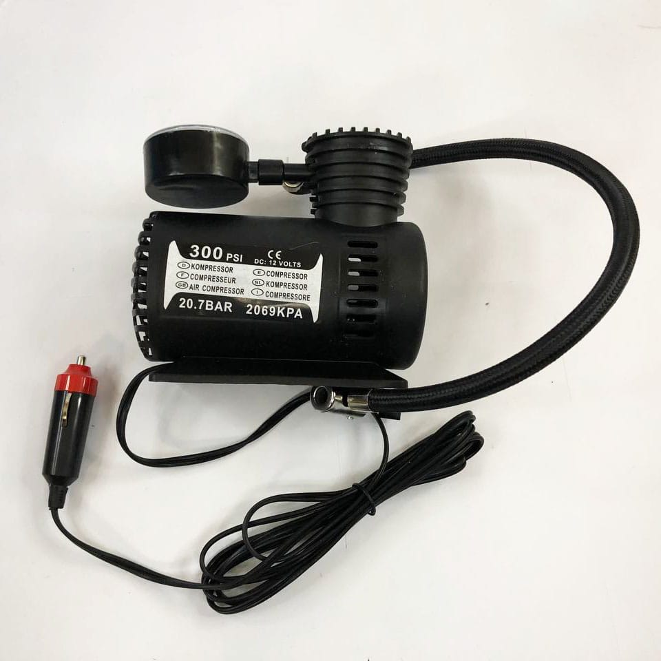 Автомобільний компресор Air Pump Ji030 12V з манометром 300 PSI фото 8