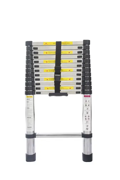 Телескопічна драбина з нержавіючої сталі LN-3,5 фото 4