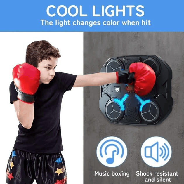 Музичний боксерський тренажер з Bluetooth та RGB-підсвічуванням фото 4