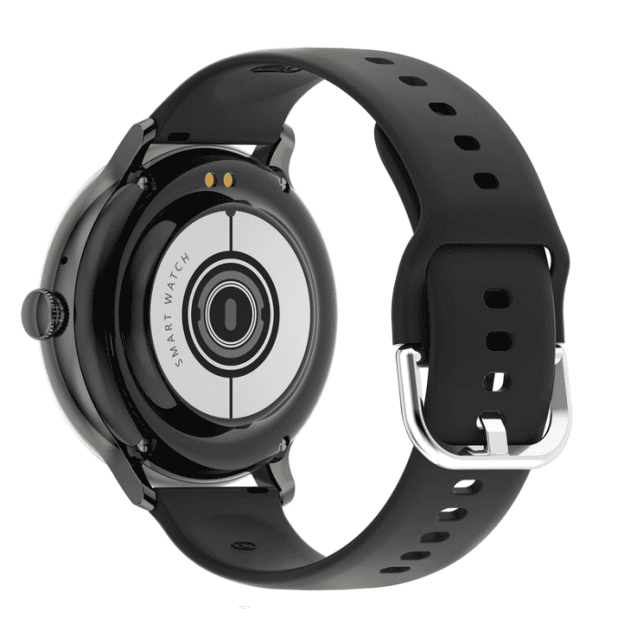 Смарт-годинник Aspor Series Watch 3 чорний з металевим ремінцем фото 5