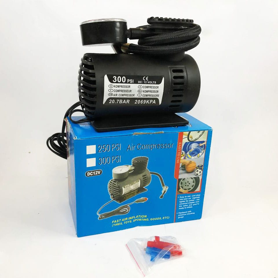 Автомобільний компресор Air Pump Ji030 12V з манометром 300 PSI фото 7
