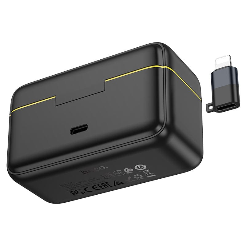 Бездротова мікрофонна система HOCO L17 Dual Mic Type-C / Lightning фото 6