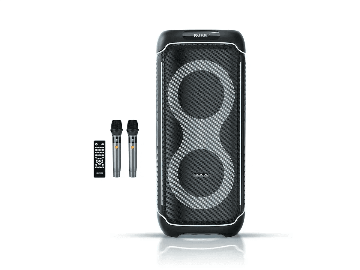 Акустична переносна колонка ZXX-8830 80Вт 2×10 фото 4