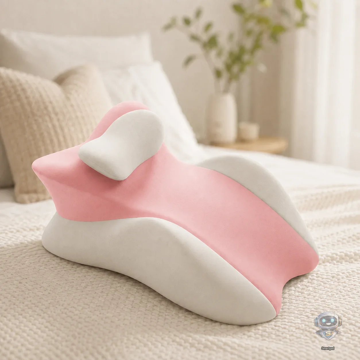 Оптопедична клиноподібна подушка для сну Pillow-06 Relax Pillow (з поліестеру)