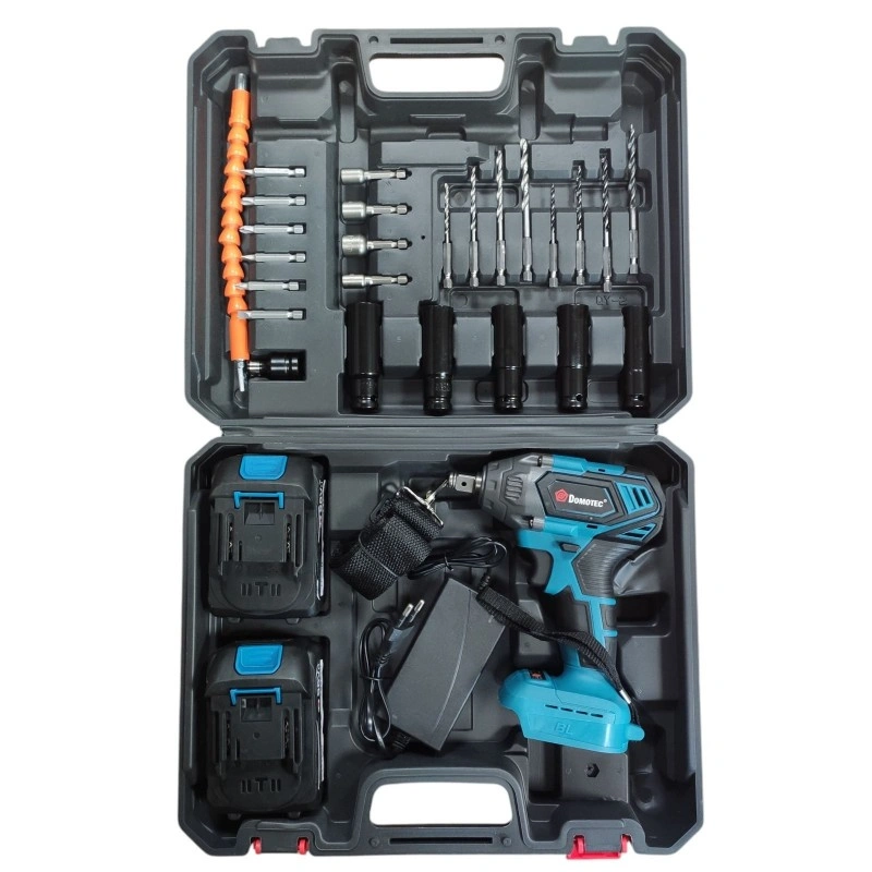 Акумуляторний гайковерт Domotec 9500, 2 АКБ + набір інструментів фото 5