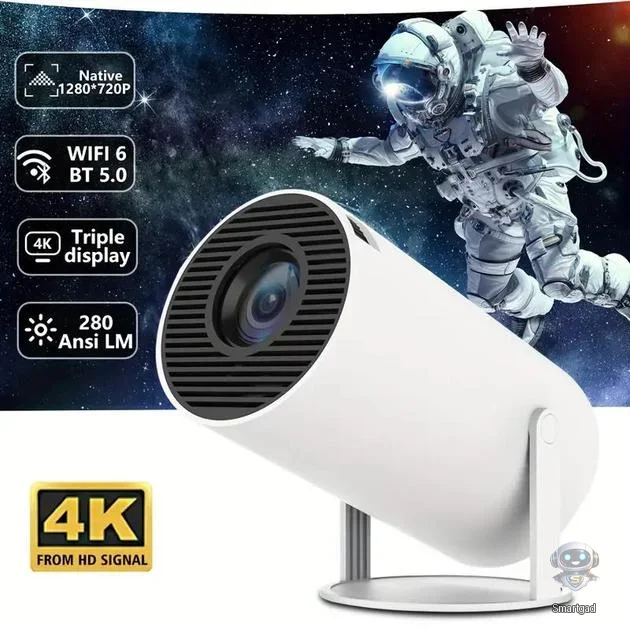 Смарт проєктор MAGCUBIC HY300 PRO 4K