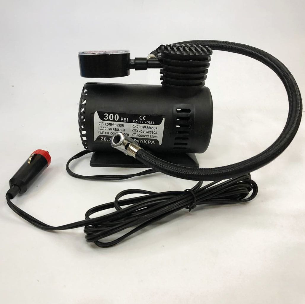 Автомобільний компресор Air Pump Ji030 12V з манометром 300 PSI фото 10
