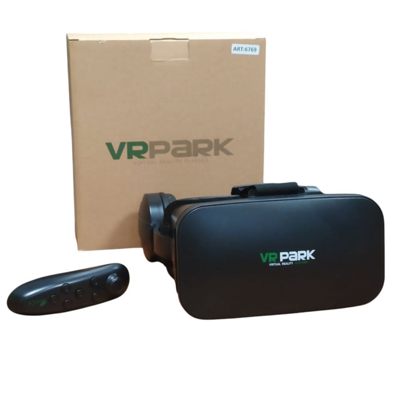 Окуляри віртуальної реальності VR BOX VRPARK 6769 з навушниками та пультом