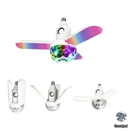 Дисколампа LED RGB з Bluetooth та цоколем E27 для вечірок