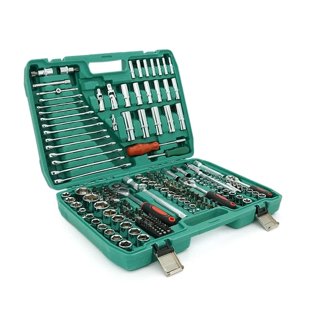 Автомобільний набір інструментів у кейсі 216 предметів