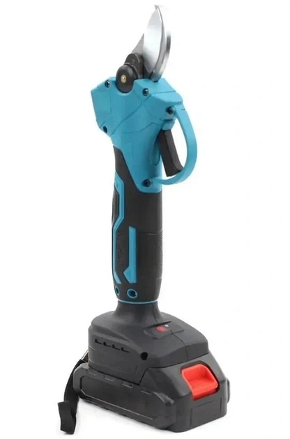 Акумуляторний електричний секатор 24V з 2 акумуляторами фото 4