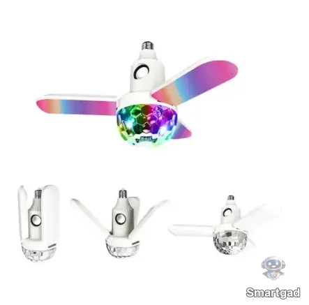 Дисколампа LED RGB з Bluetooth та цоколем E27 для вечірок