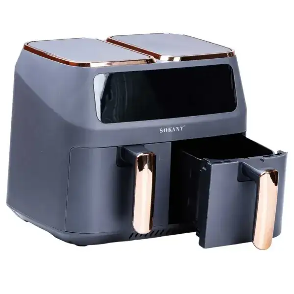 Аерогриль-фритюрниця SOKANY SK-ZG-8030 2800W 8L з 2 контейнерами
