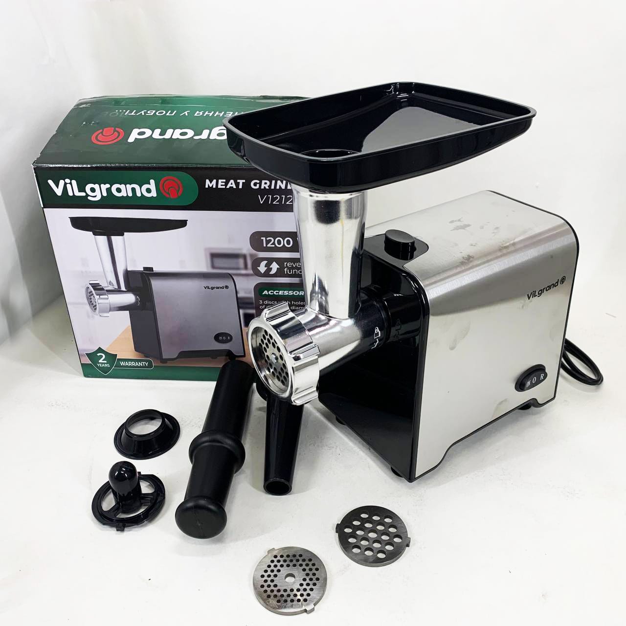 М'ясорубка електрична VILGRAND V1212MG фото 8