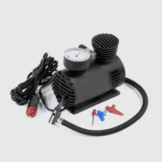 Автомобільний компресор Air Pump Ji030 12V з манометром 300 PSI фото 3
