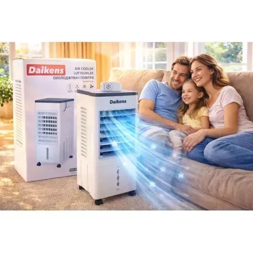 Підлоговий охолоджувач-зволожувач повітря Daikens DH2025-01A, 10 л, 3в1