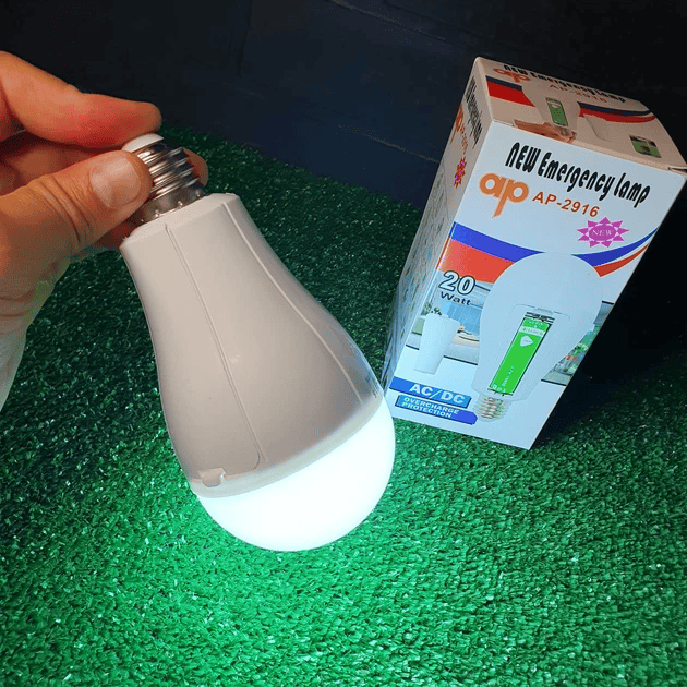 Лампа акумуляторна світлодіодна AP-2916 E27 20W фото 3