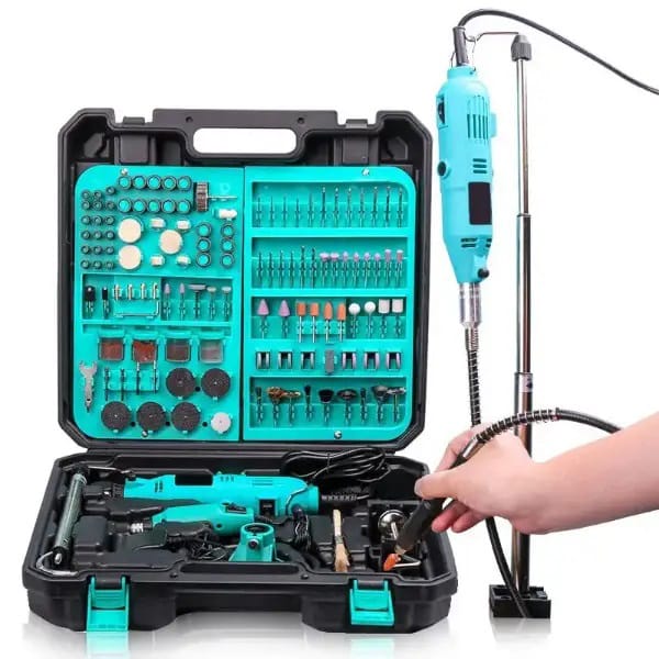 Набір електричних граверів 2в1 240W + Mini 12V з 236 насадками