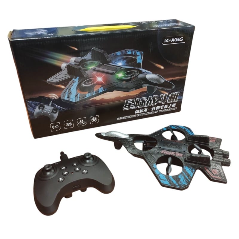 Радіокерований літак-винищувач H36 на пульті керування