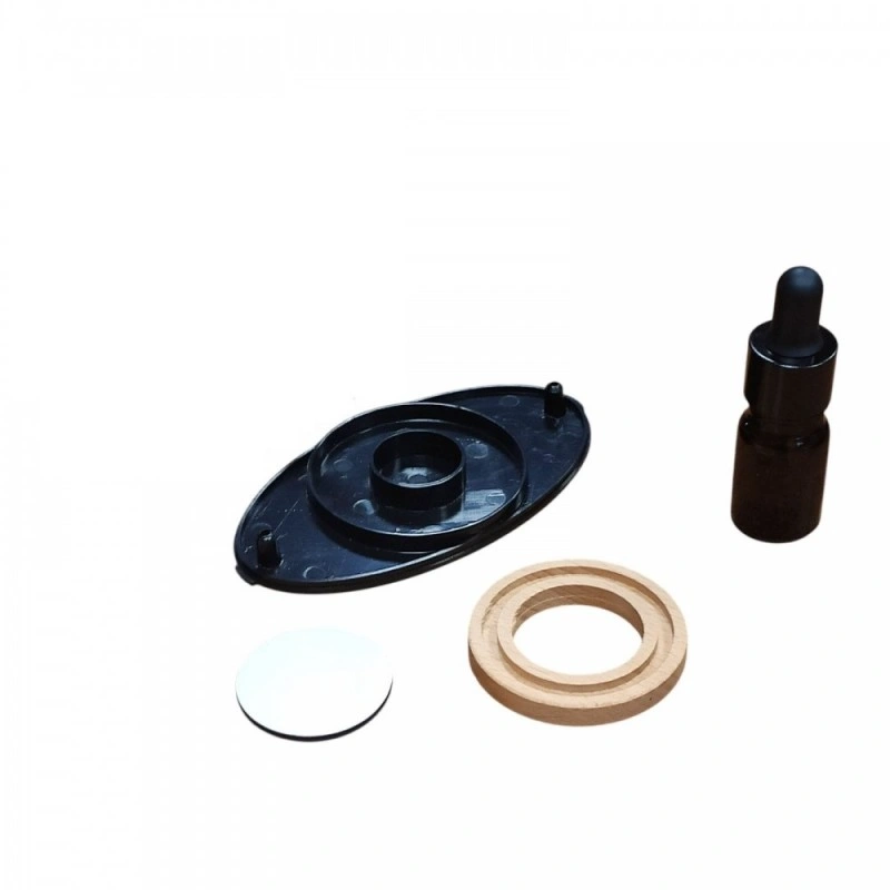 Автомобільний ароматизатор на сонячній батареї «Вертоліт», синій фото 2