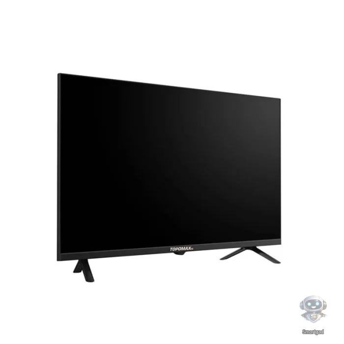 Безрамковий телевізор Topomax TM55UHSBK 55" Smart TV DVB-T2/S2 4K Ultra HD (Чорний)