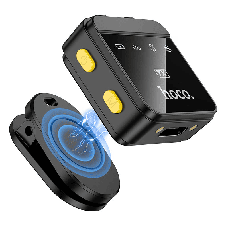 Бездротова мікрофонна система HOCO L17 Dual Mic Type-C / Lightning фото 4