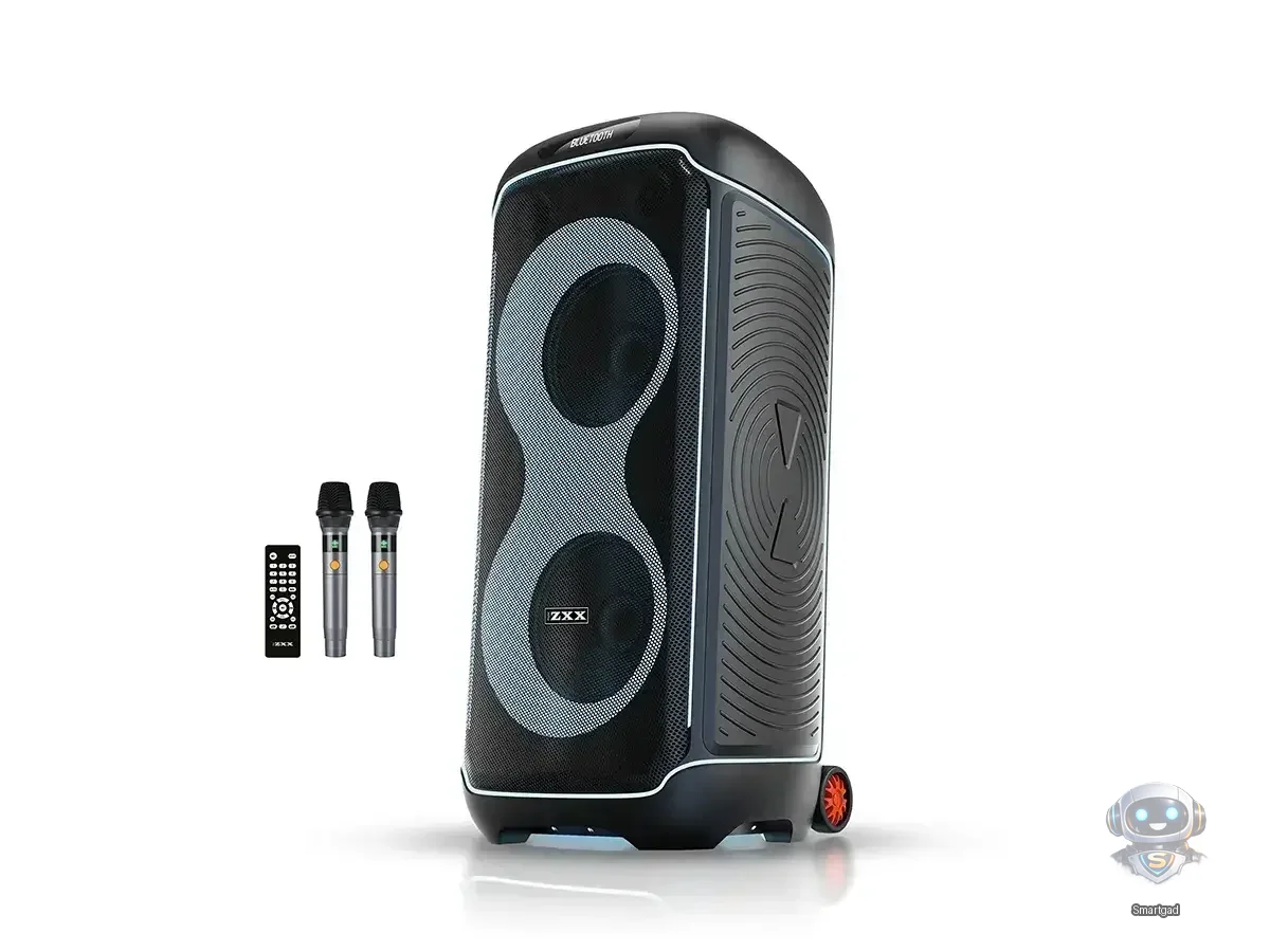 Акустична переносна колонка ZXX-8830 80Вт 2×10