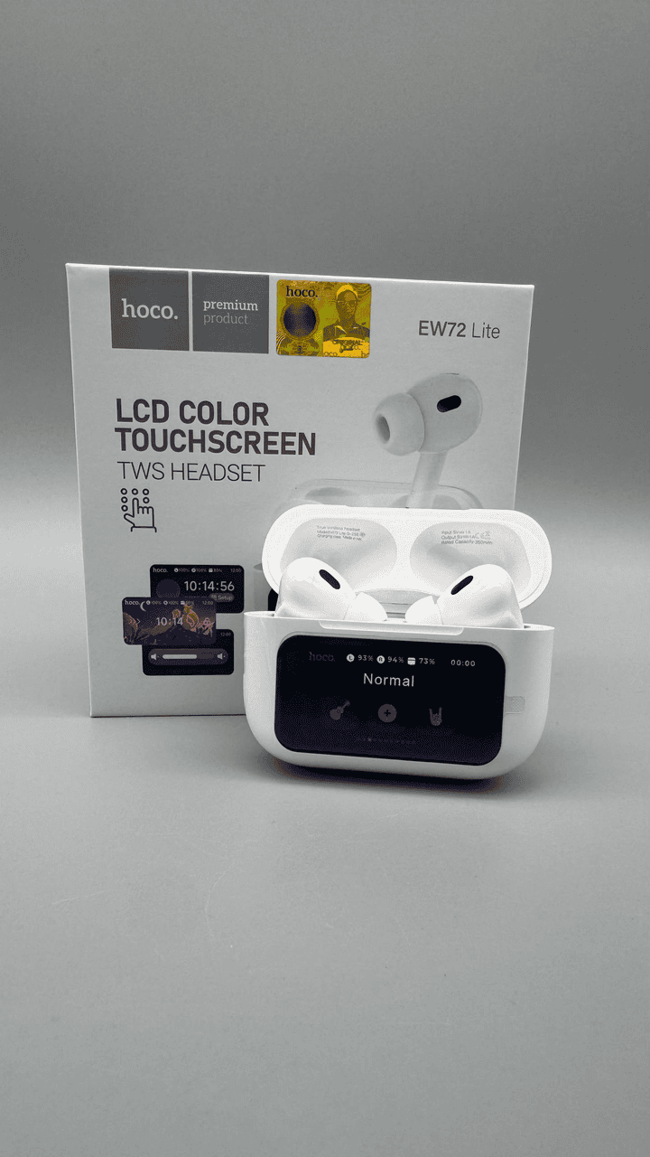 Бездротові навушники HOCO EW72 з ANC та сенсорним LED-дисплеєм фото 6
