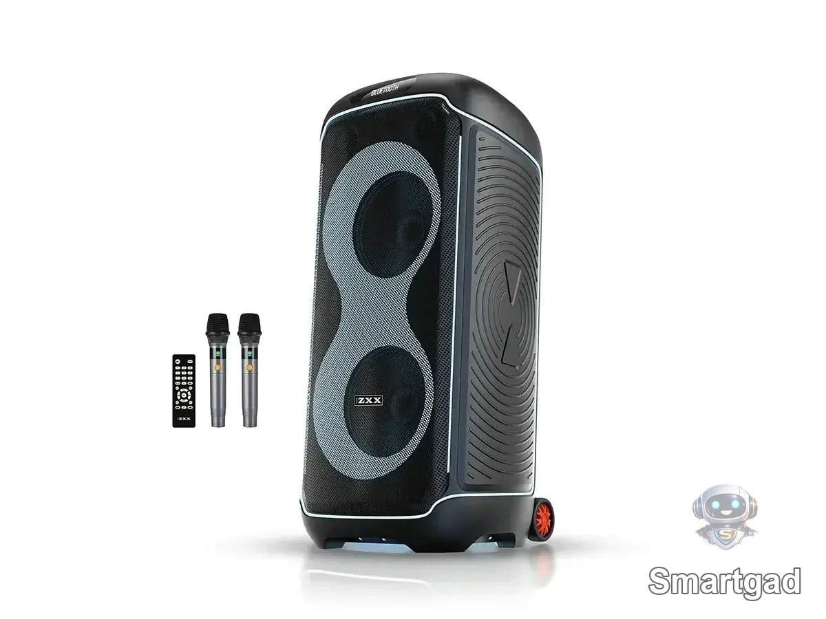 Акустична переносна колонка ZXX-8830 80Вт 2×10