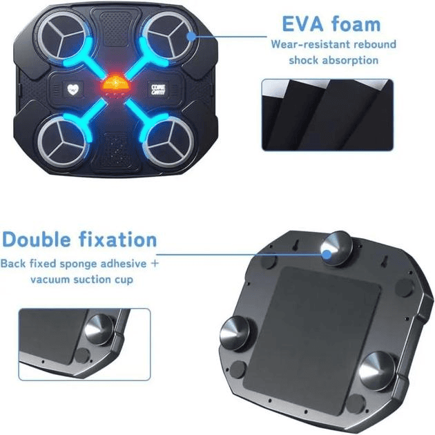 Музичний боксерський тренажер з Bluetooth та RGB-підсвічуванням фото 6