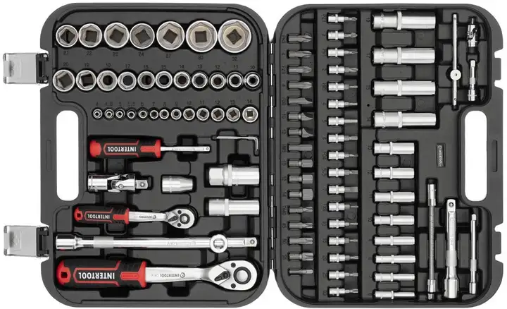 Набір інструментів INTERTOOL STORM ET-8094 фото 3
