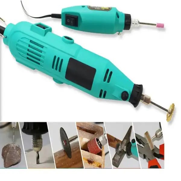 Набір електричних граверів 2в1 240W + Mini 12V з 236 насадками фото 6