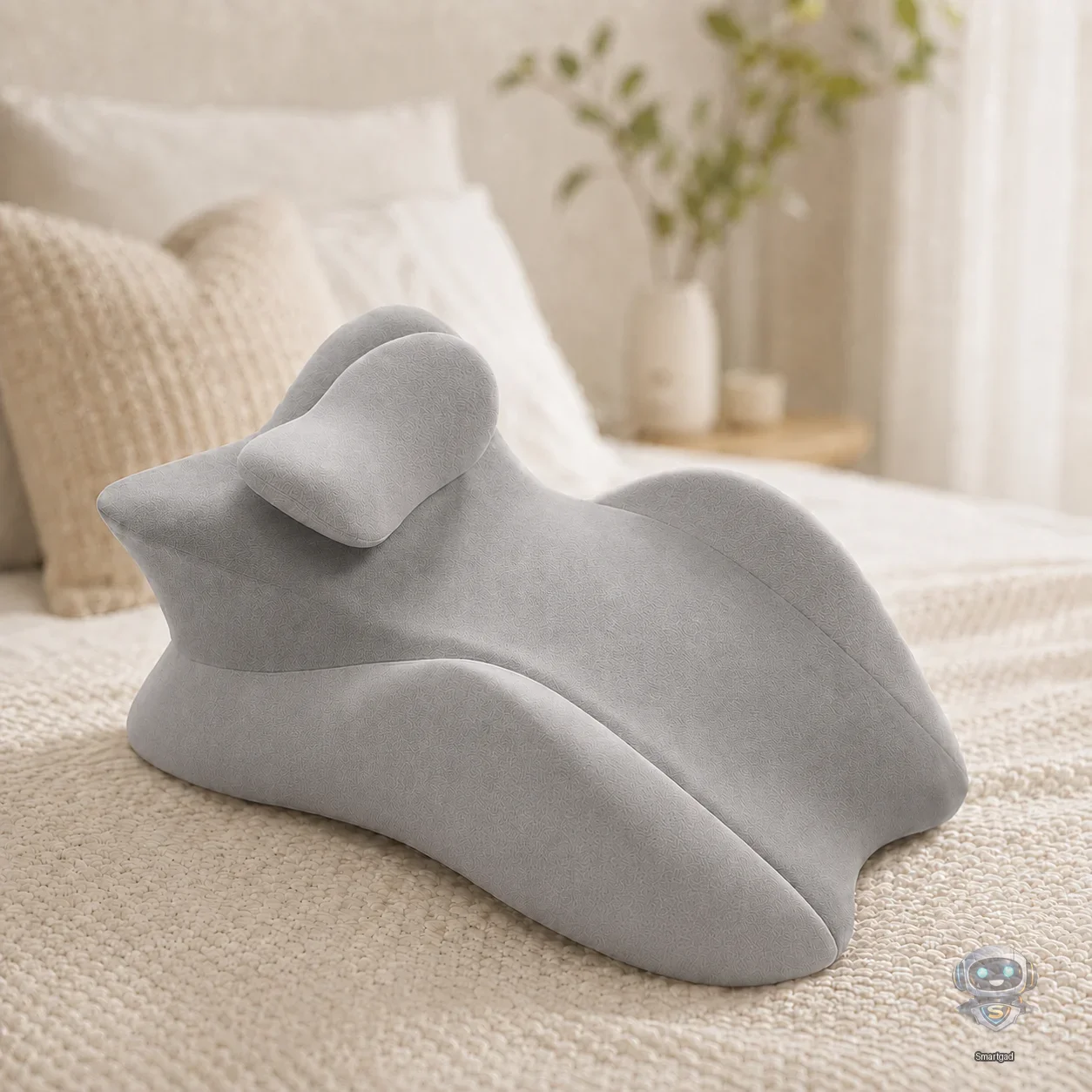 Оптопедична клиноподібна подушка для сну Pillow-06 Relax Pillow (з поліестеру)
