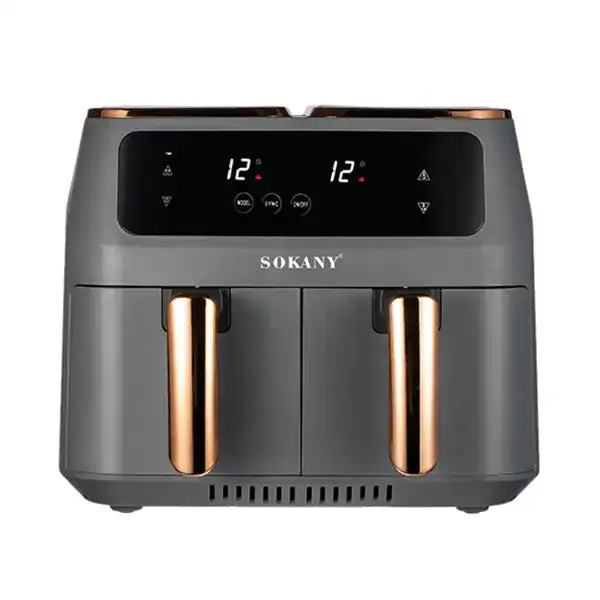Аерогриль-фритюрниця SOKANY SK-ZG-8030 2800W 8L з 2 контейнерами фото 4