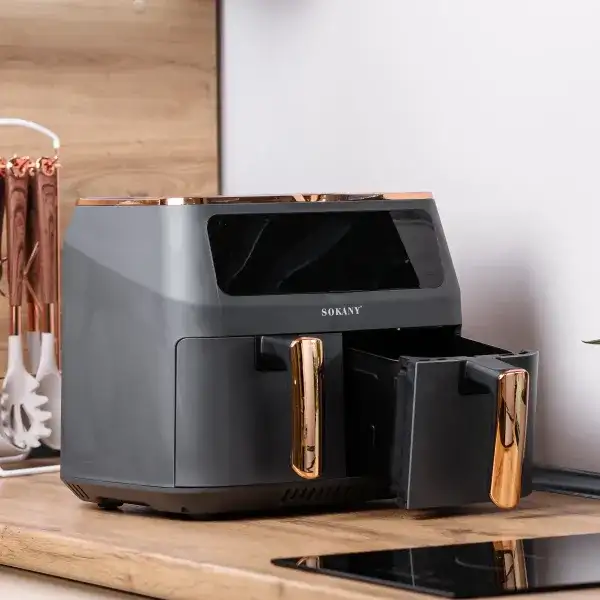 Аерогриль-фритюрниця SOKANY SK-ZG-8030 2800W 8L з 2 контейнерами фото 8