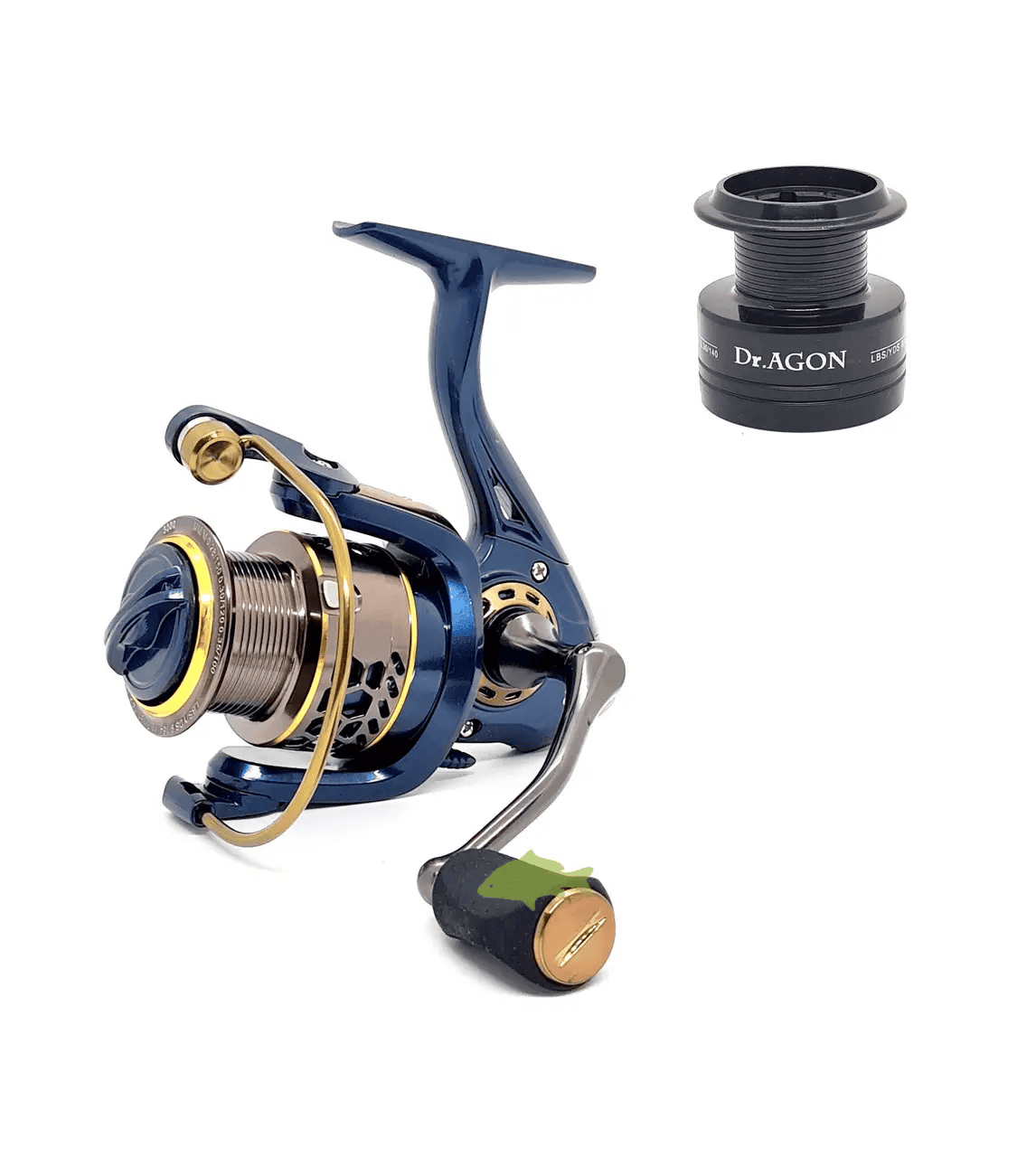 Котушка Dr.Agon GA з 13+1 підшипниками та додатковою шпулею