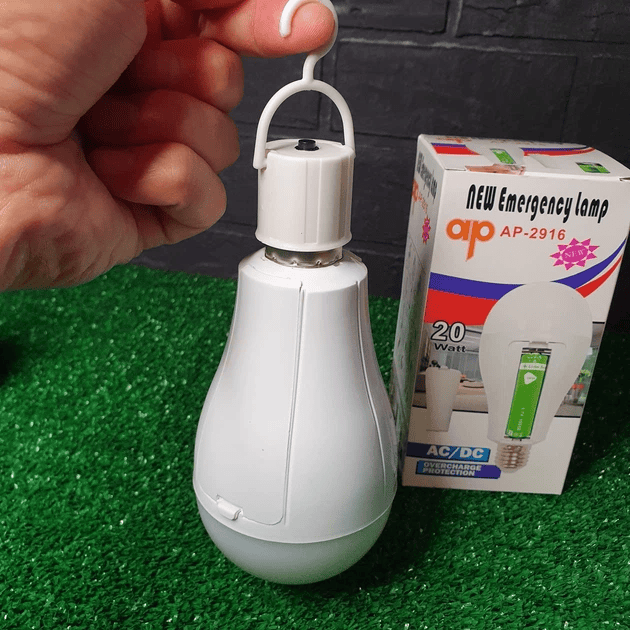 Лампа акумуляторна світлодіодна AP-2916 E27 20W фото 5