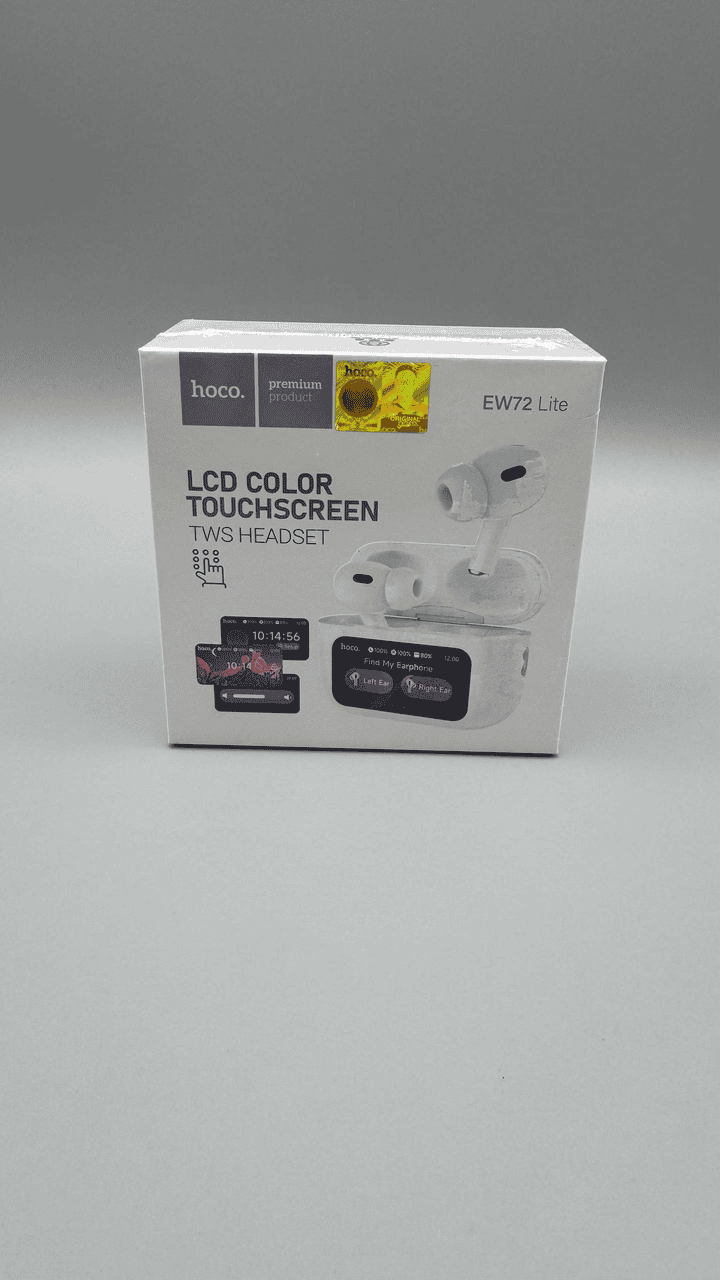 Бездротові навушники HOCO EW72 з ANC та сенсорним LED-дисплеєм фото 2