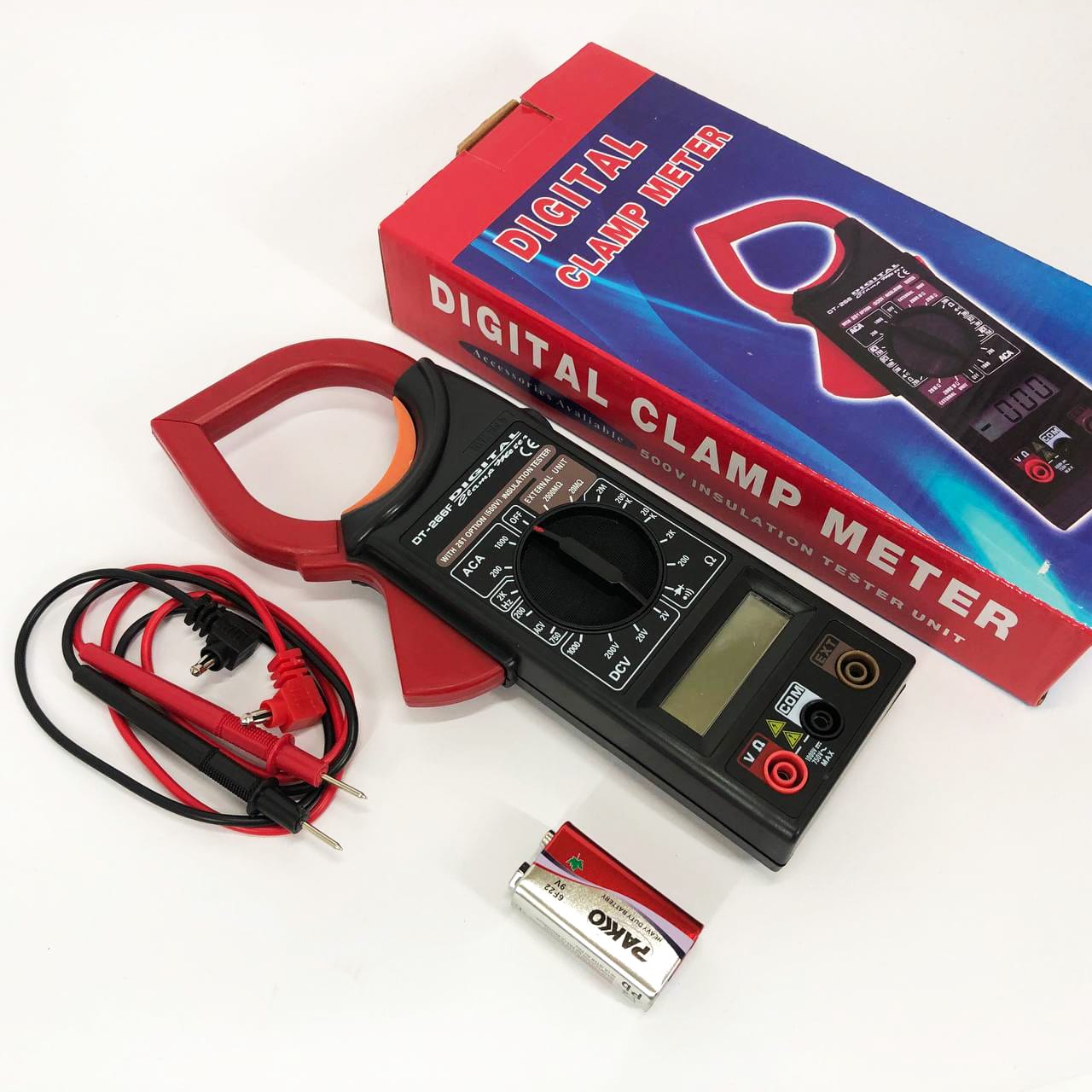 Цифрові струмові кліщі мультиметр DT-266F фото 2