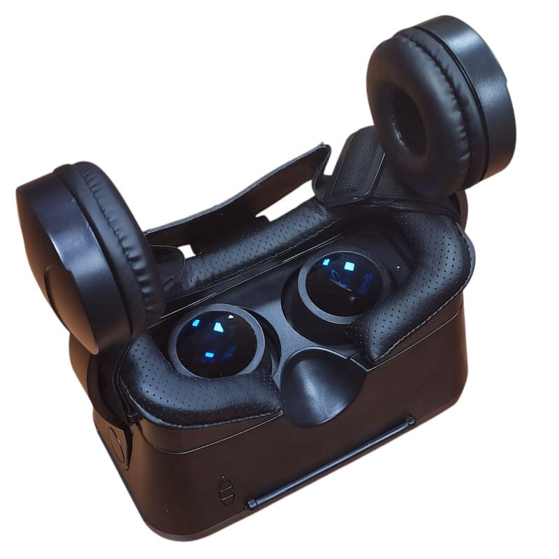 Окуляри віртуальної реальності VR BOX VRPARK 6769 з навушниками та пультом фото 8