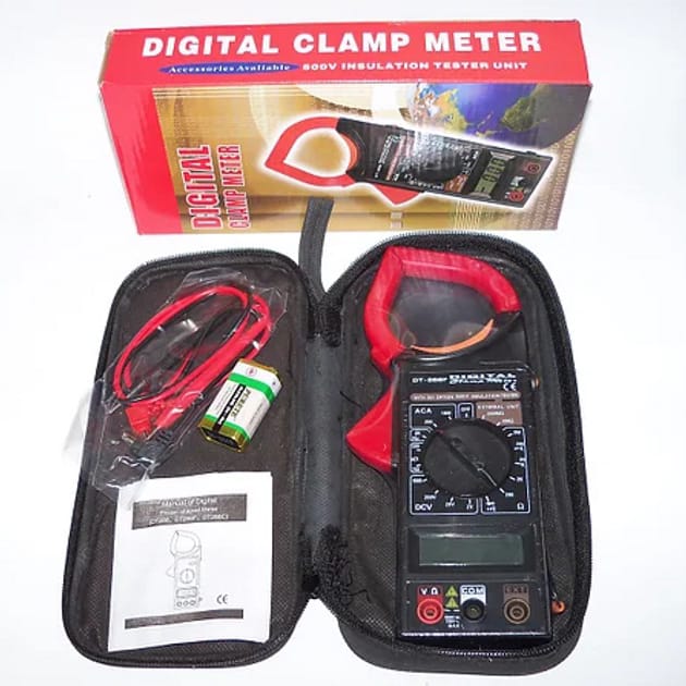 Цифрові струмові кліщі мультиметр DT-266F фото 5