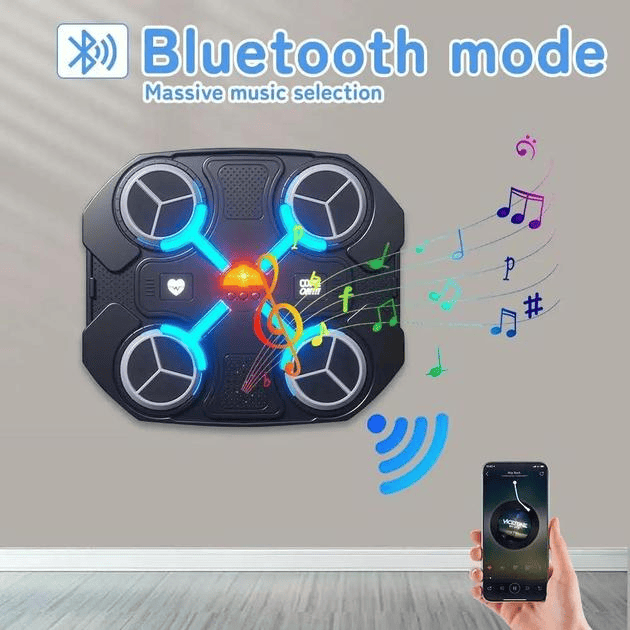 Музичний боксерський тренажер з Bluetooth та RGB-підсвічуванням фото 5